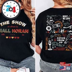 The Show Live On Tour Niall Shirt Horan T-Shirt Classic 2 Sided